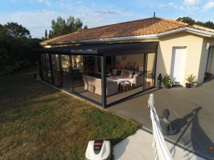 Solarium, Abri de terrasse