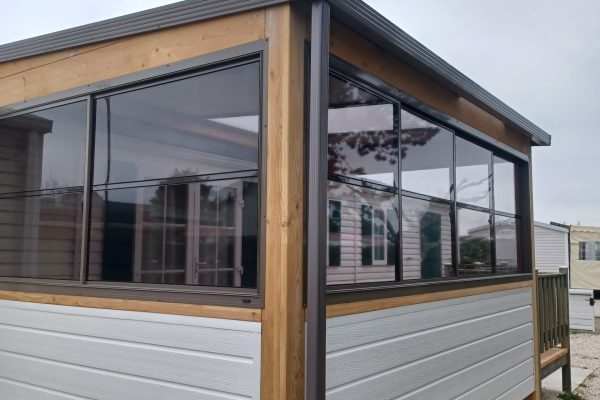 Solarium, Abri de terrasse