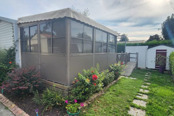 Solarium, Abri de terrasse