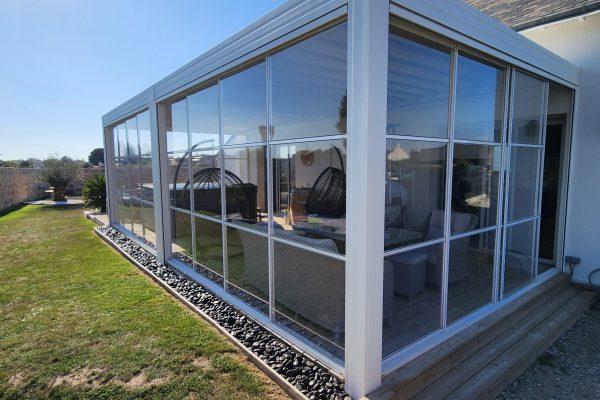 Solarium, Abri de terrasse